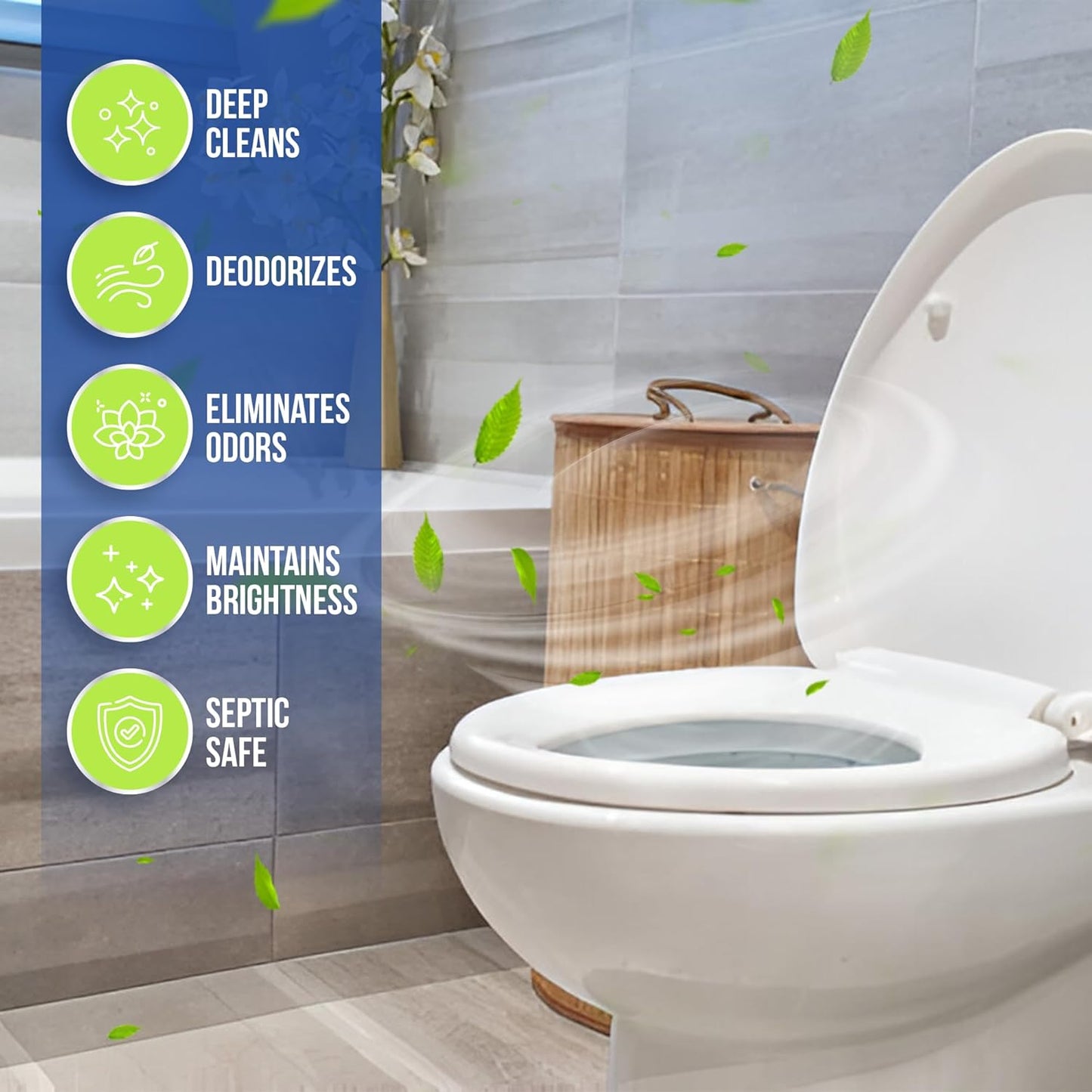 True Fresh Toilet Bowl Cleaner Tablets 26 Count – Fresh Ocean Scent