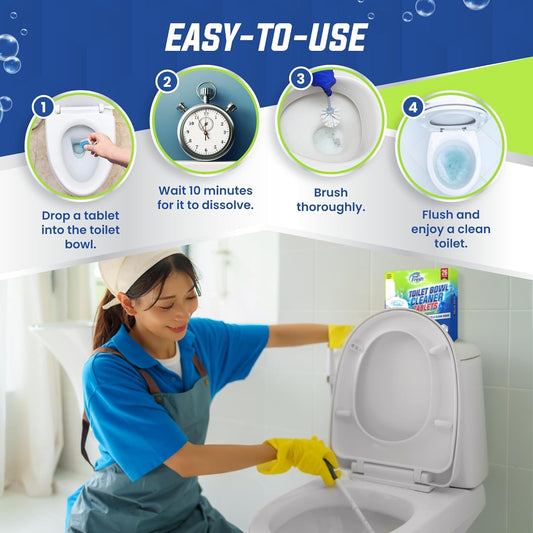 True Fresh Toilet Bowl Cleaner Tablets 26 Count – Fresh Ocean Scent