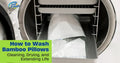 How To Wash Bamboo Pillows – Cleaning, Drying, and Extending Life