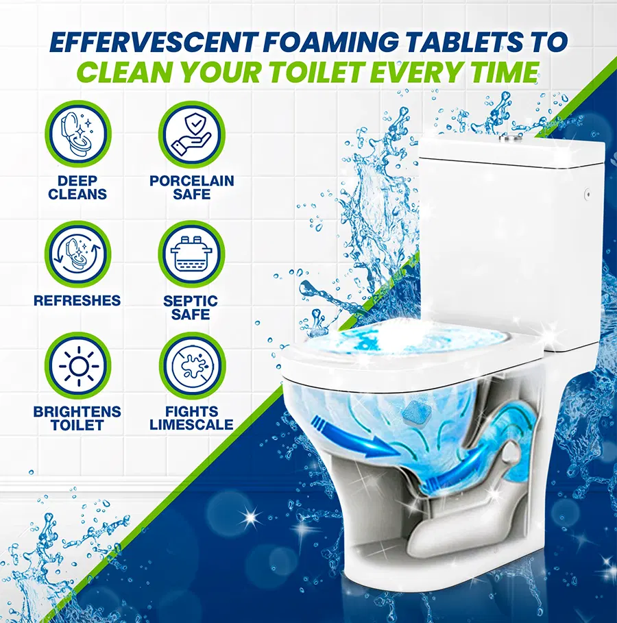 True Fresh Toilet Bowl Cleaner Tablets 24 Pack
